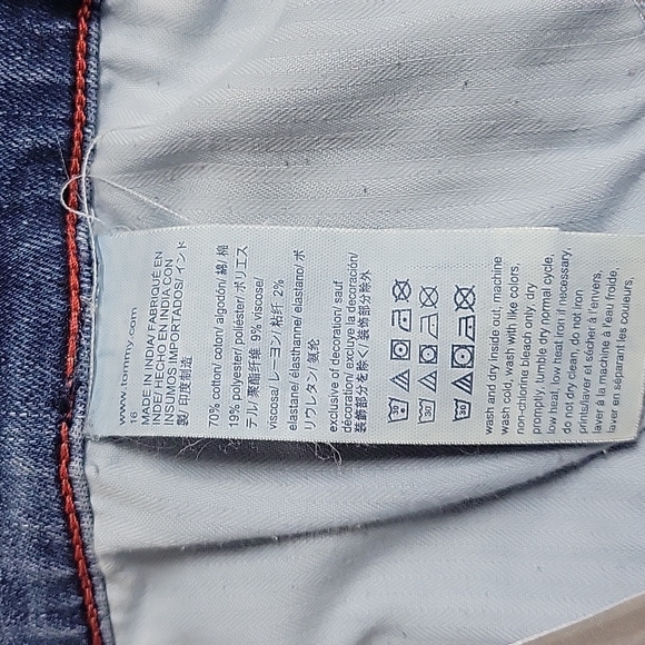 Tommy Hilfiger Jeans Straight Leg Size 16 - Picture 7 of 12